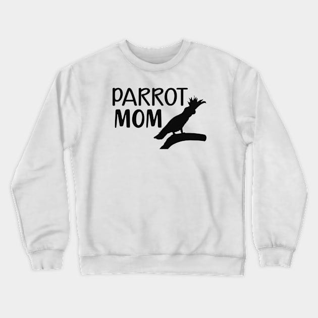 Parrot Mom Crewneck Sweatshirt by KC Happy Shop